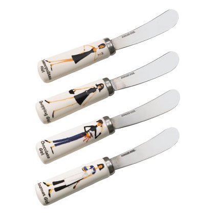 Glamour Girls Canape Knives - D