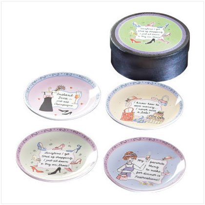 Divas Canape Plate Set - D