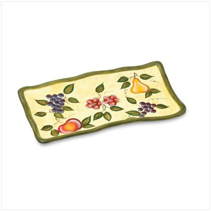 Garden Fruit Design Platter - D