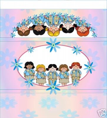Cadette Candy Bar Wrappers