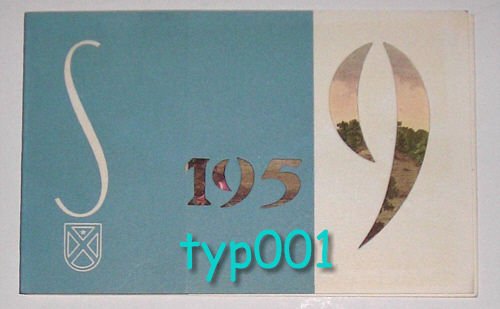 SABENA BELGIAN WORLD AIRLINES - 1959 CHRISTMAS & NEW YEAR GREETING CARD IN 22 LANGUAGES
