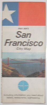 PAN AM - 1967 SAN FRANSISCO MAP & GUIDE BROCHURE