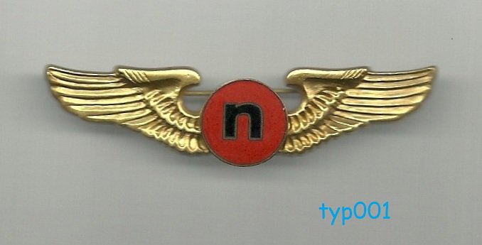 NERGIS AIR - TURKISH AIRLINE - PILOT WINGS - ULTRA RARE