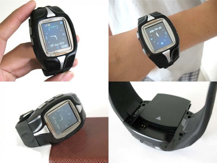 CECT M800 Tri-Band GSM Wrist-Watch Mobile Phone / Touch Screen / Bluetooth