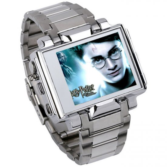 4GB - NEW Stainless Steel Video Watch MP4/MP3