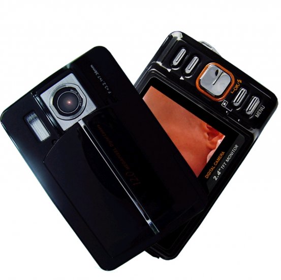 Pocket Sized 5M Pixel Digital Camera - Audio and Video Record