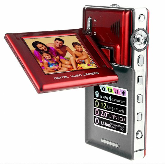 2.4 inch TFT LCD 270 degree eddy Digital Camcorder DV1285