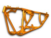300 Series Rigid Frame - Custom Chopper / Motorcycle Frames