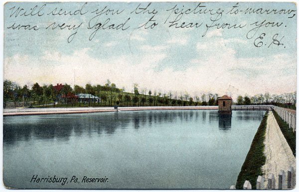Reservoir, Harrisbug, PA c1906