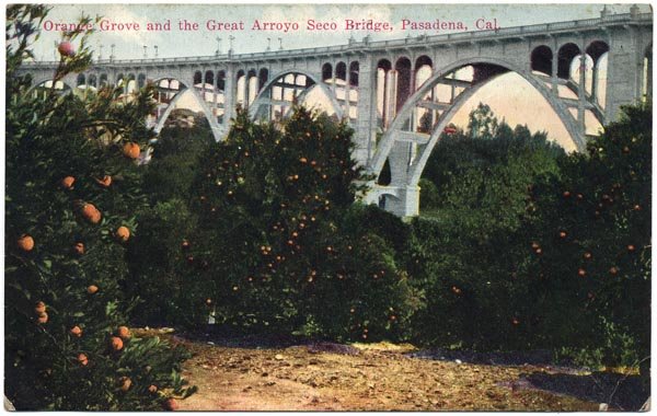 Orange Grove & Great Arroyo Seco Bridge, Pasadena, CA
