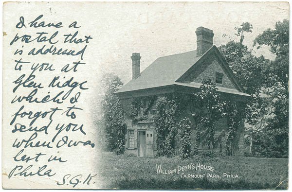 William Penn's House, Fairmount Park, Philadelphia, PA c1905