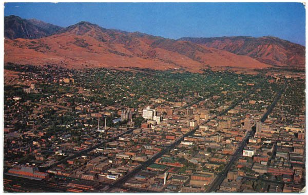Air View, Salt Lake City, UT c1961