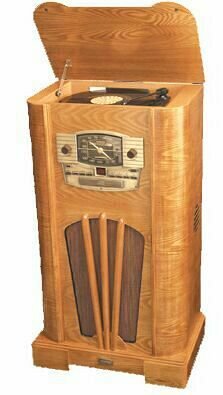 CR44CD Turntable Console