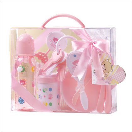 BABY GIRL GIFT SET IN CASE