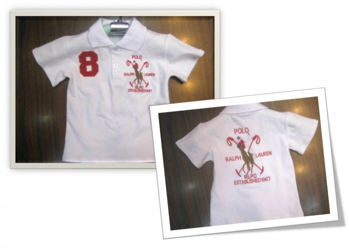 POLO WHITE T-SHIRT