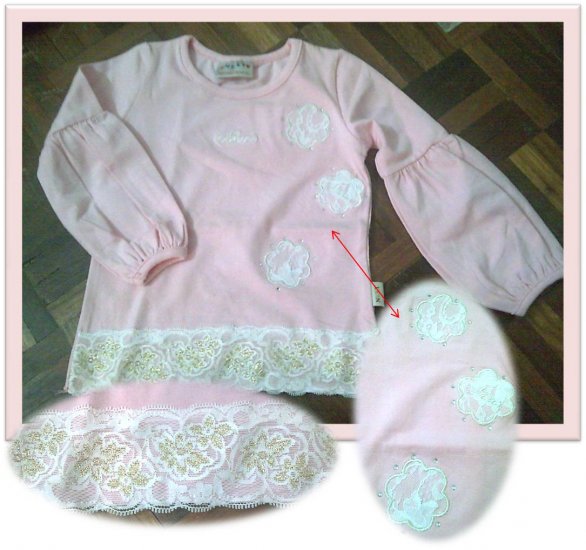 NEXT : Pink Lacey Top