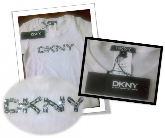 DKNY : Silver Sequined