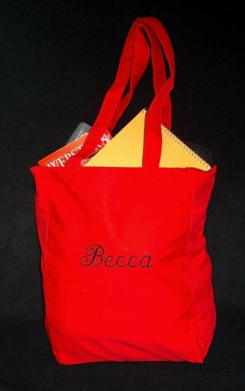 red book tote bag