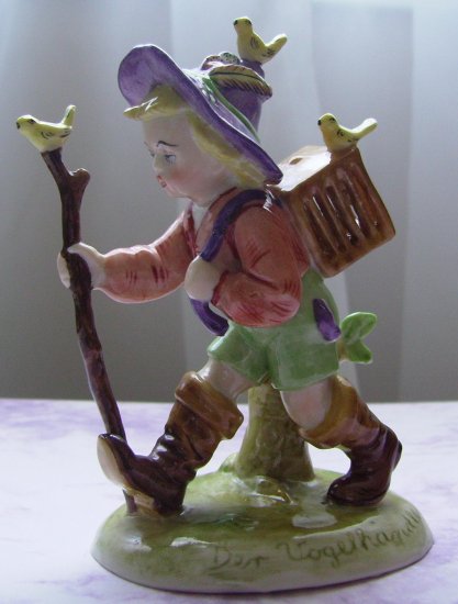 MZ Austria Dresden Signed Antique Porcelain Figure