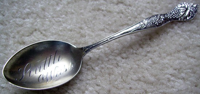 Victorian MB Sterling Silver Spoon Seattle Washington