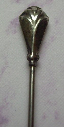 Vintage Antique 1920s Art Deco Sterling Hatpin