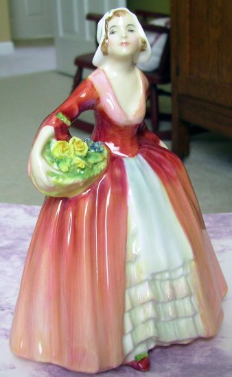 Vintage Royal Doulton Lady Figure Janet HN 1537