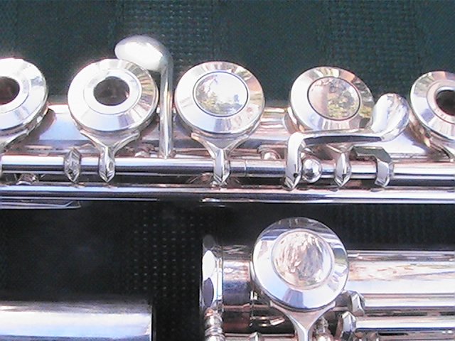 MIYAZAWA FLUTE MS 95SRH OPEN HOLE HIGH END B FOOT A:442 SCALE FREE SHIPPING TO THE LOWER FORTY EIGHT