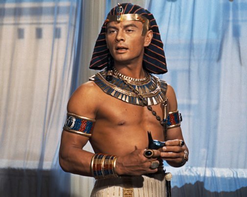 Yul Brynner Ten Commandments X Photo Zse