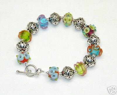 Beaded Charm Bracelet
