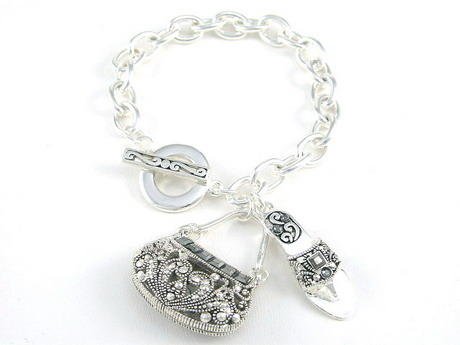 Silver Charm Bracelet