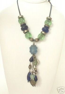 Green Beaded Necklace