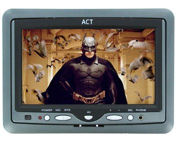 AUDIOBAHN 7 INCH HEADREST TFT LCD MONITOR
