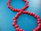 Red Beaded Bracelet