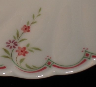 Wedgwood of Etruria Pair of Scalloped Candle Holders