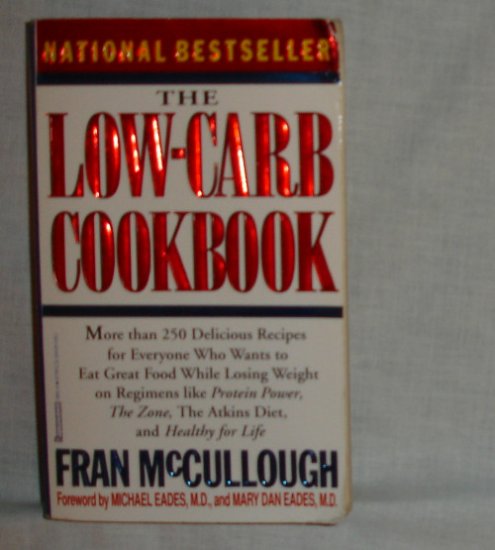 The LowCarb Cookbook by Fran McCullough recipe book