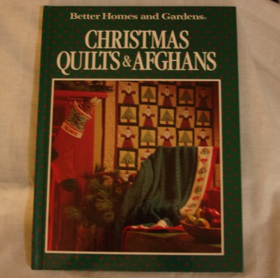 Christmas Quilts & Afghans, hardcover craft book