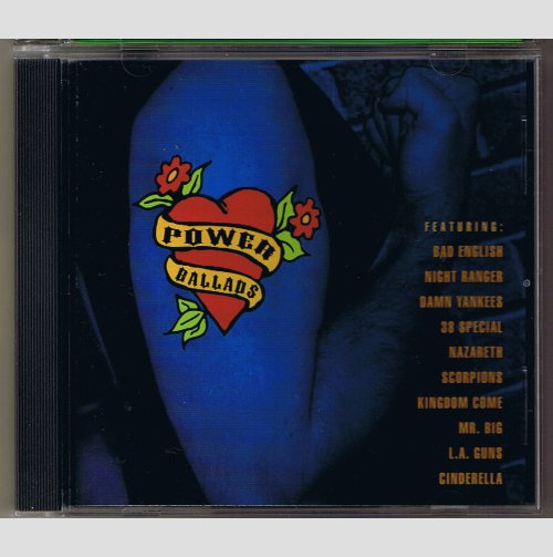 Power Ballads - Various Rock / Big Hair Band artists CD