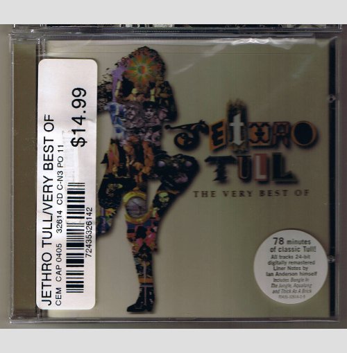 Jethro Tull The Very Best of CD SEALED NEW