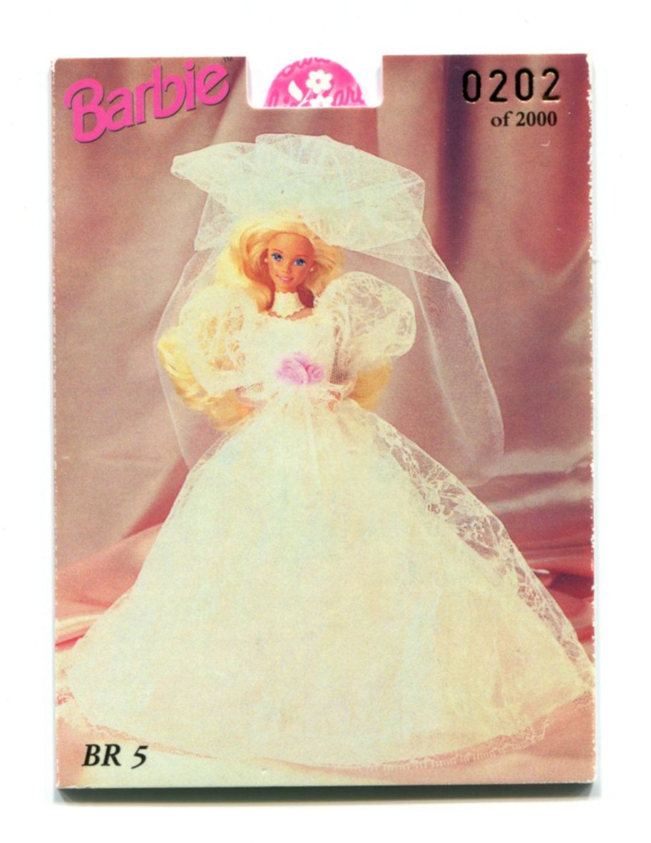 BARBIE AND KEN BR5 Tempo Popup Insert 36 Years of Barbie 1959-1996