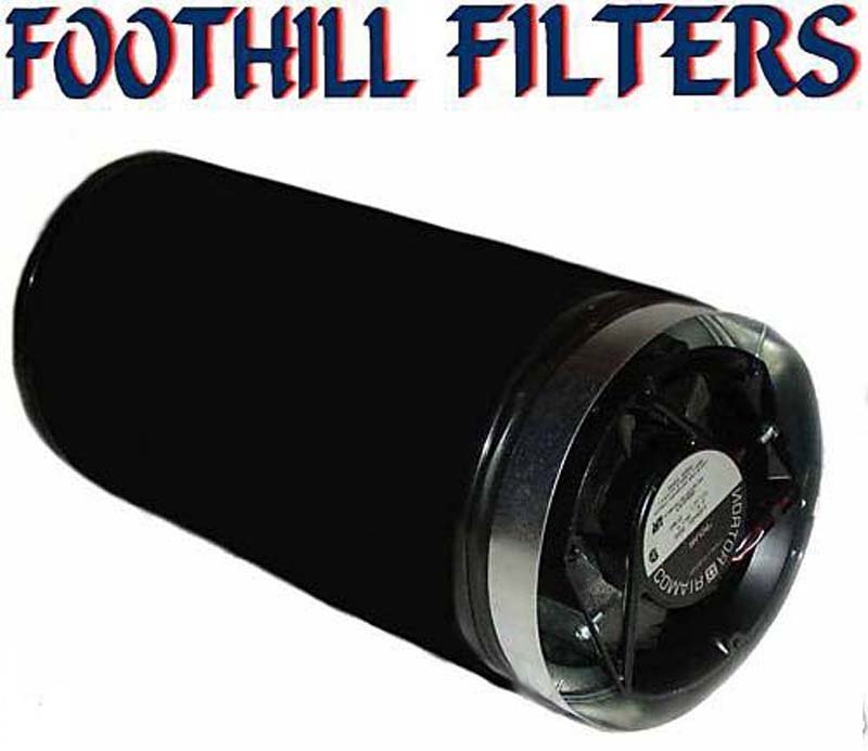 8 X 14 ACTIVATED CARBON ODOR SCRUBBER WITH 240 CFM **REFILLABLE**