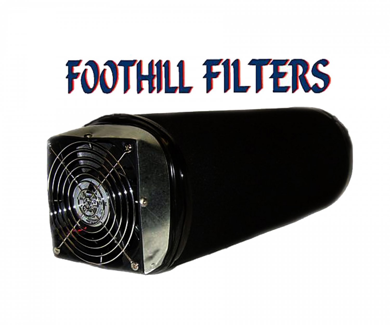 6 X 14 ACTIVATED CARBON ODOR SCRUBBER WITH 130 CFM FAN **REFILLABLE**