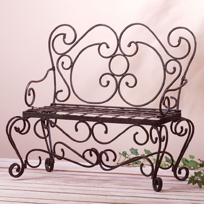 Planter Park Bench