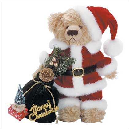 Plush Santa Bear
