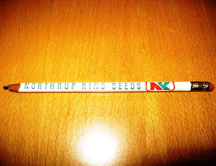 Old Pencil Northrup King Seeds farm agriculture advertising collectible