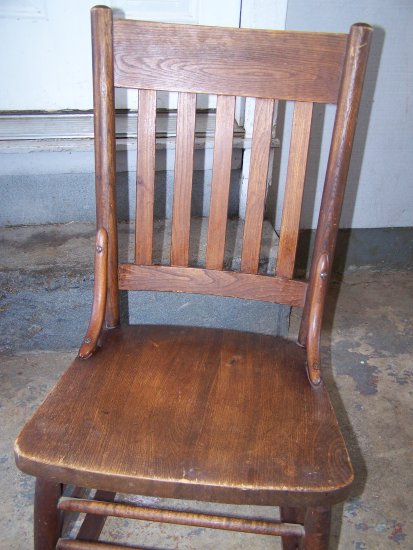 Antique rocking chair.
