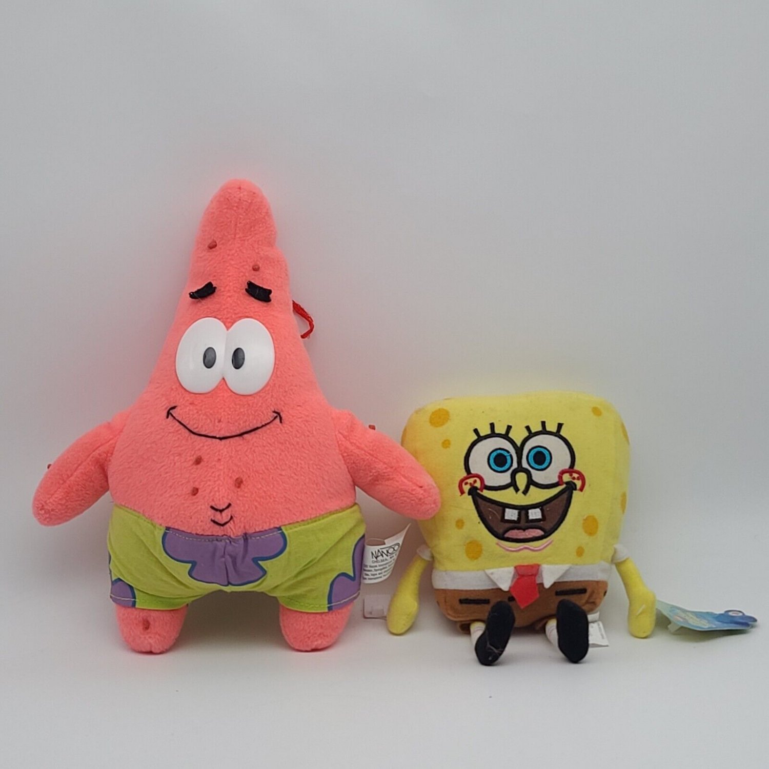 Spongebob Squarepants Patrick Plush Dolls Stuffed Toys Clean See Pics