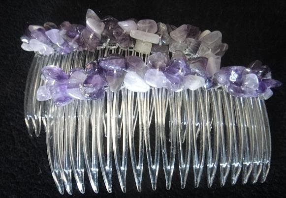 Amethyst Hair Jewelry