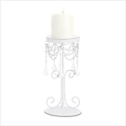 Elegant Beaded Candleholder