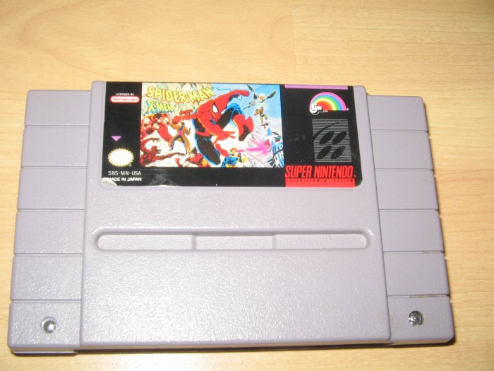 SNES Spiderman X-men Arcades Revenge Game