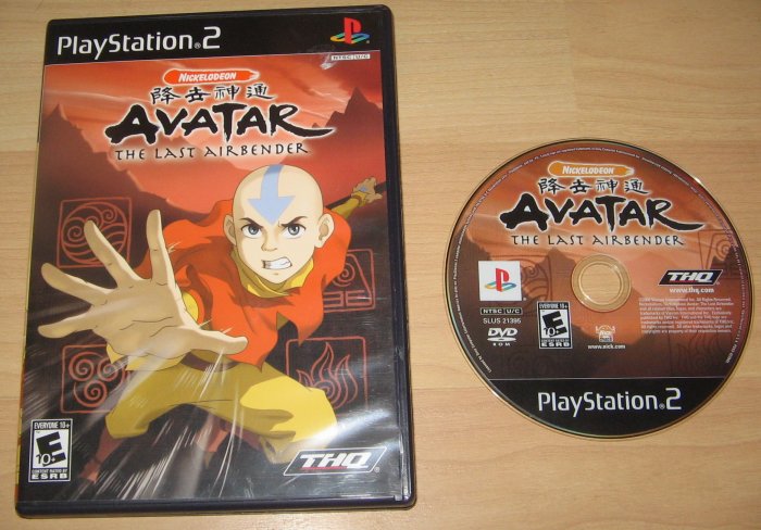 PS2 Playstation 2 Avatar the Last Airbender